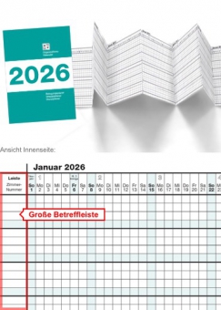 Zimmerbelegungskalender 2026 